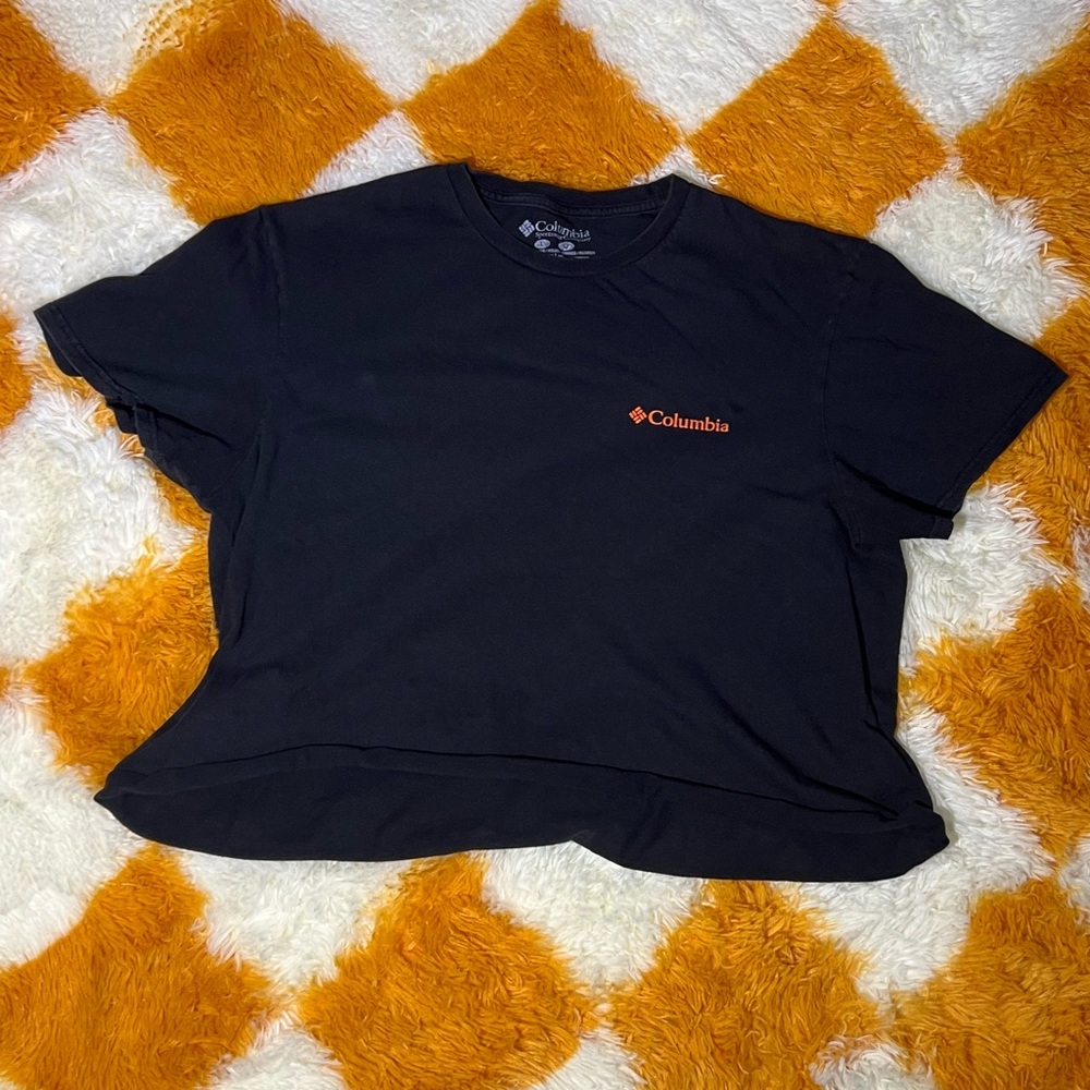 Columbia Black Camping T-Shirt